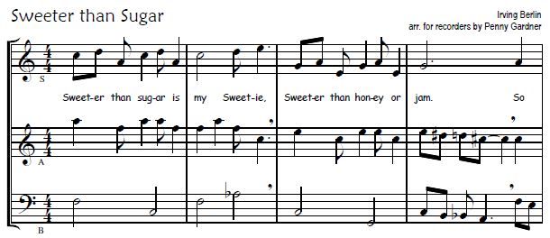 sweeter snip recorder consort music