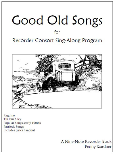 recorder consort music: Good Old Songs