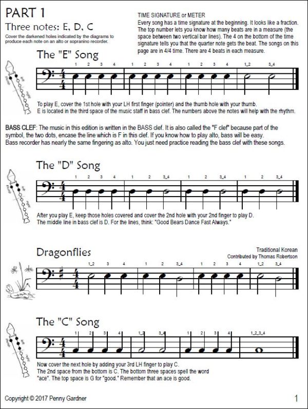 nine note recorder method